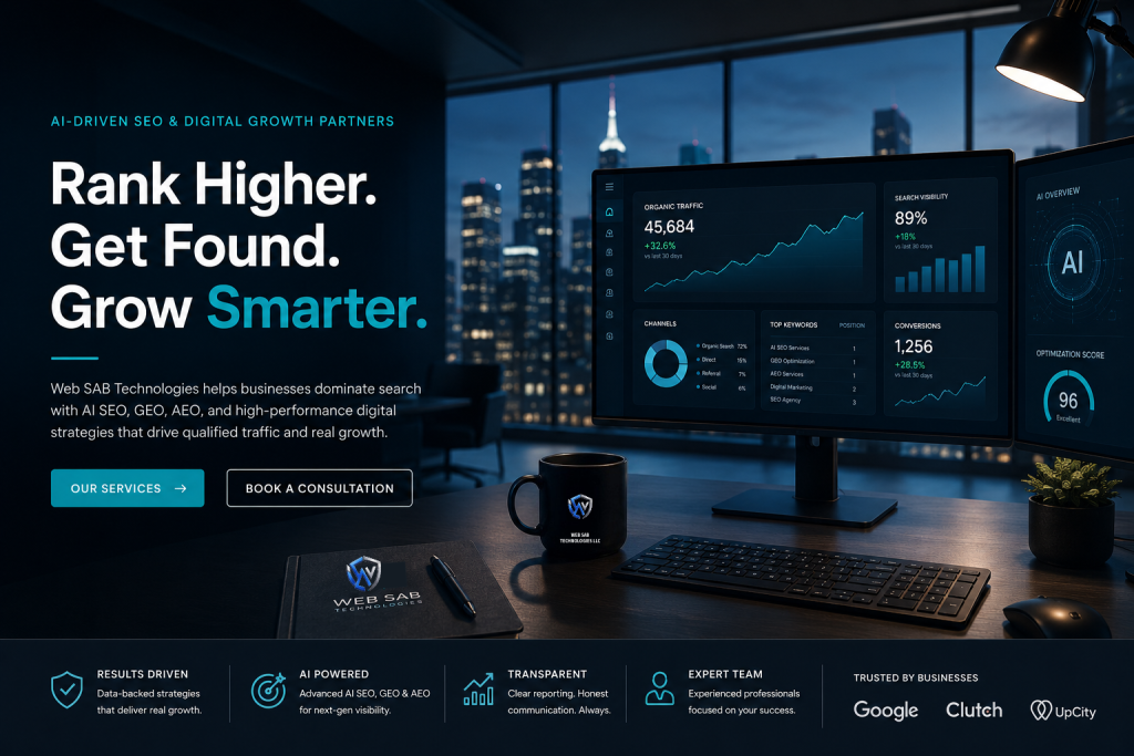 AI SEO & Digital Marketing Agency | WEB SAB TECHNOLOGIES LLC